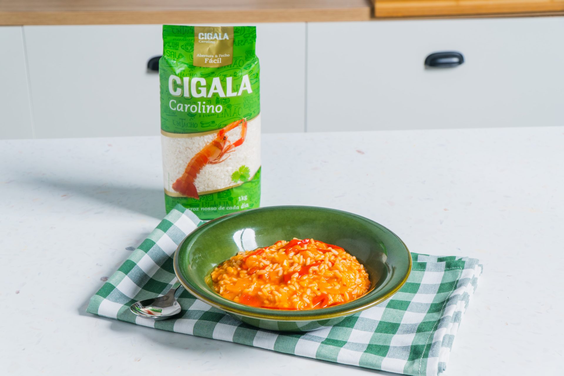 arroz de pimentos da cigala