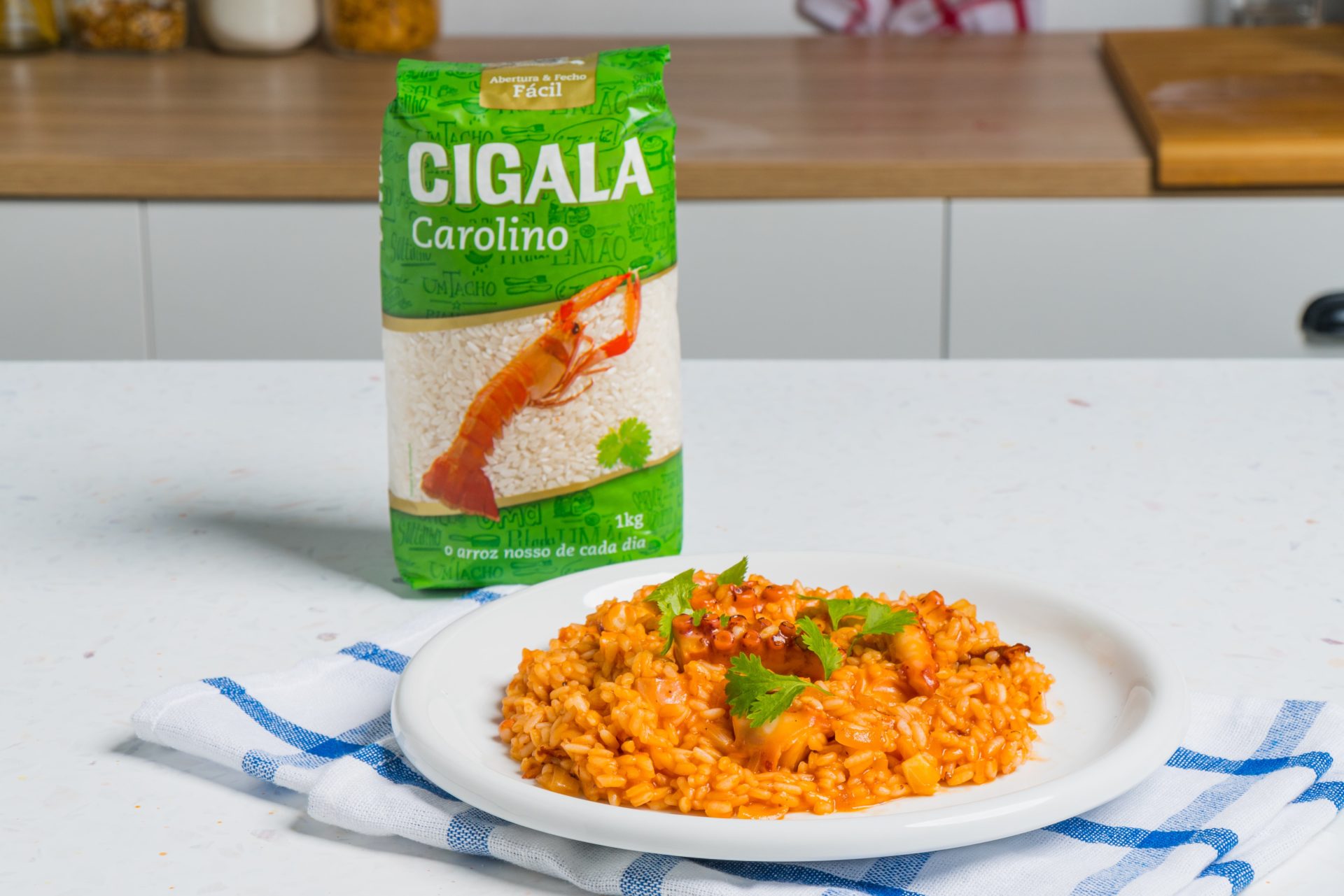 arroz de polvo com arroz carolino da cigala