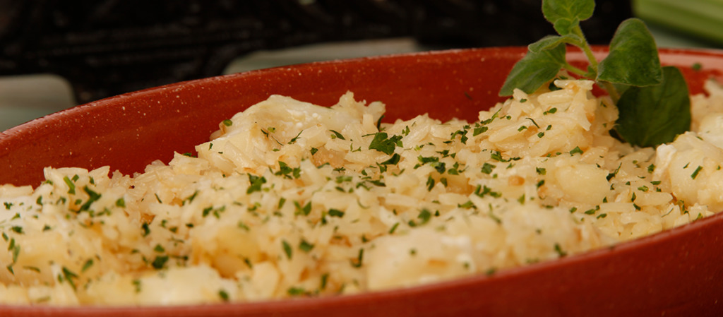 Arroz de bacalhau da cigala