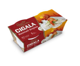 pronto a comer arroz basmati brajma