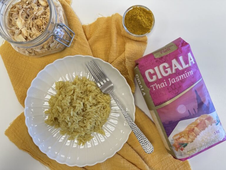 Foto de Arroz Dourado e Caramelizado