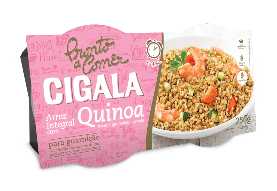 Pronto A Comer Cigala Integral Com Quinoa