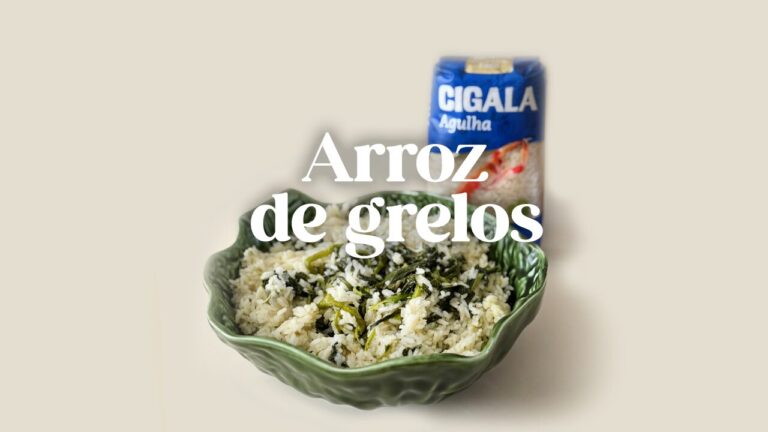 Foto de Receita de arroz de grelos