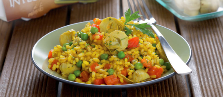 Foto de Arroz Integral com Verduras