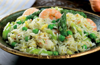 Salada de Arroz com Verduras da cigala