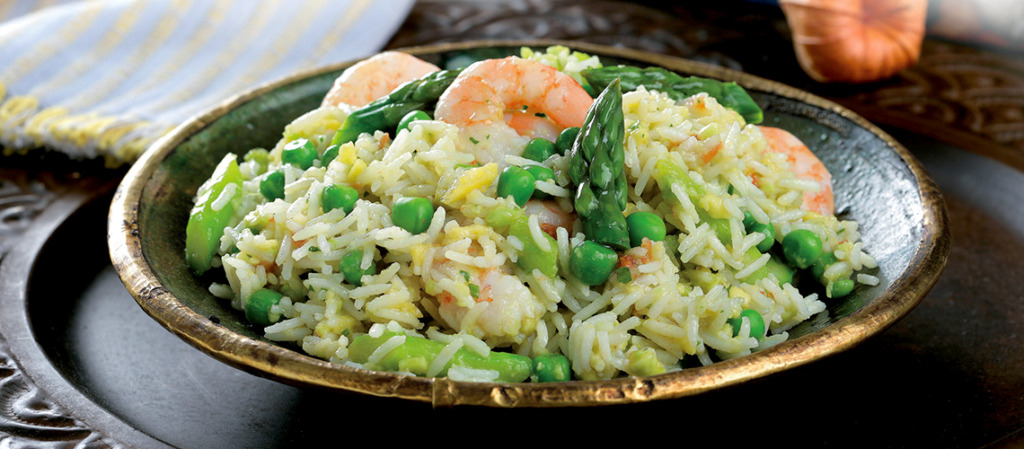 Salada de Arroz com Verduras da cigala