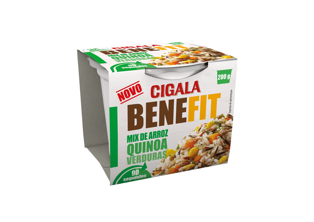 Mix de arroz, quinoa e verduras