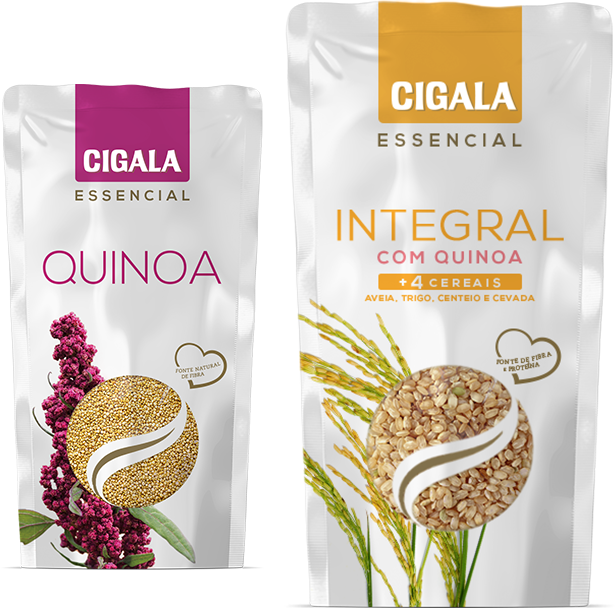 Quinoa / Integral com quinoa e 4 cereais