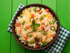 Biryani de Legumes da cigala