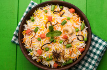 Biryani de Legumes da cigala