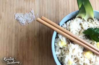 Arroz pinacolada com Basmati Brajma da Cigala