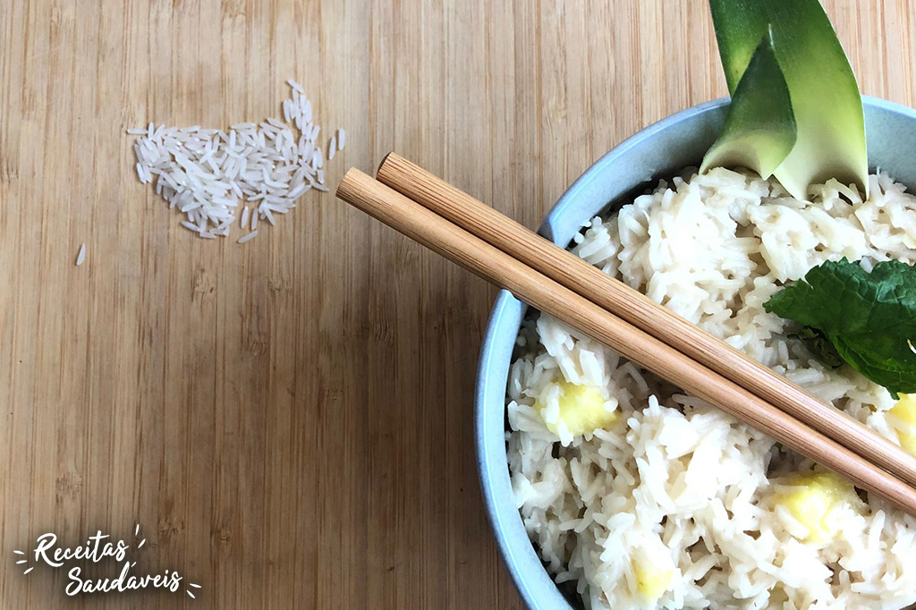 Arroz pinacolada com Basmati Brajma da Cigala