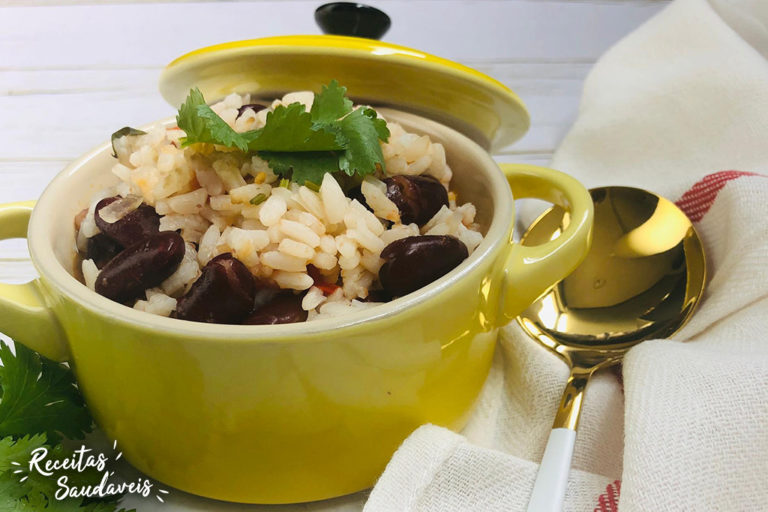 Foto de Arroz de feijão com piano