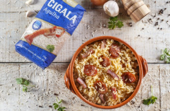 arroz de forno à moda de lamego com arroz agulha cigala