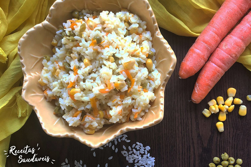 Arroz com legumes