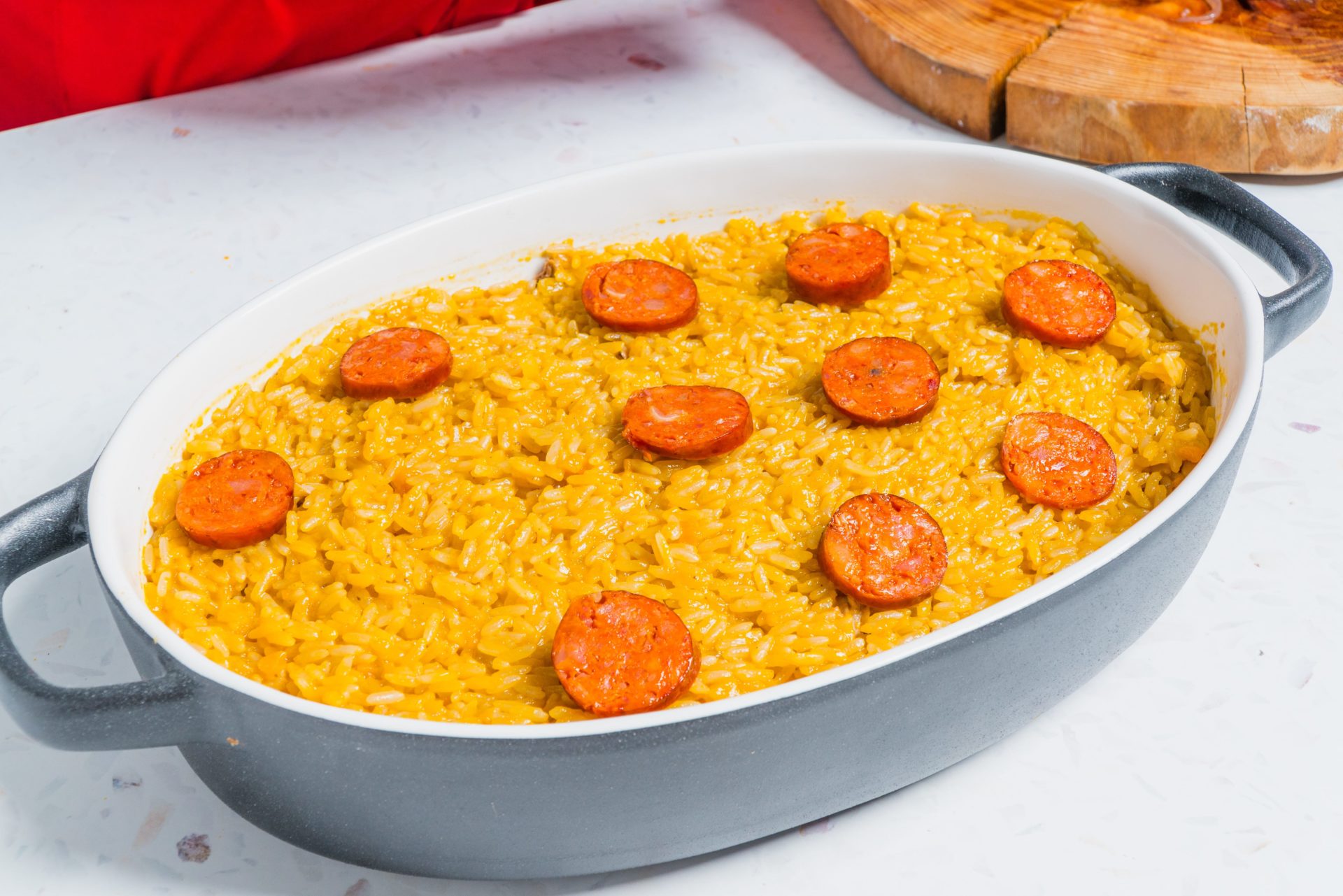 travessa de arroz de pato