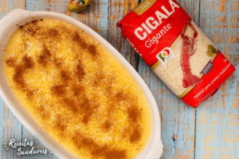 arroz doce da páscoa de receitas saudáveis cigala