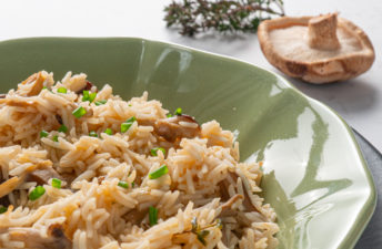 arroz caldoso de cogumelos da cigala