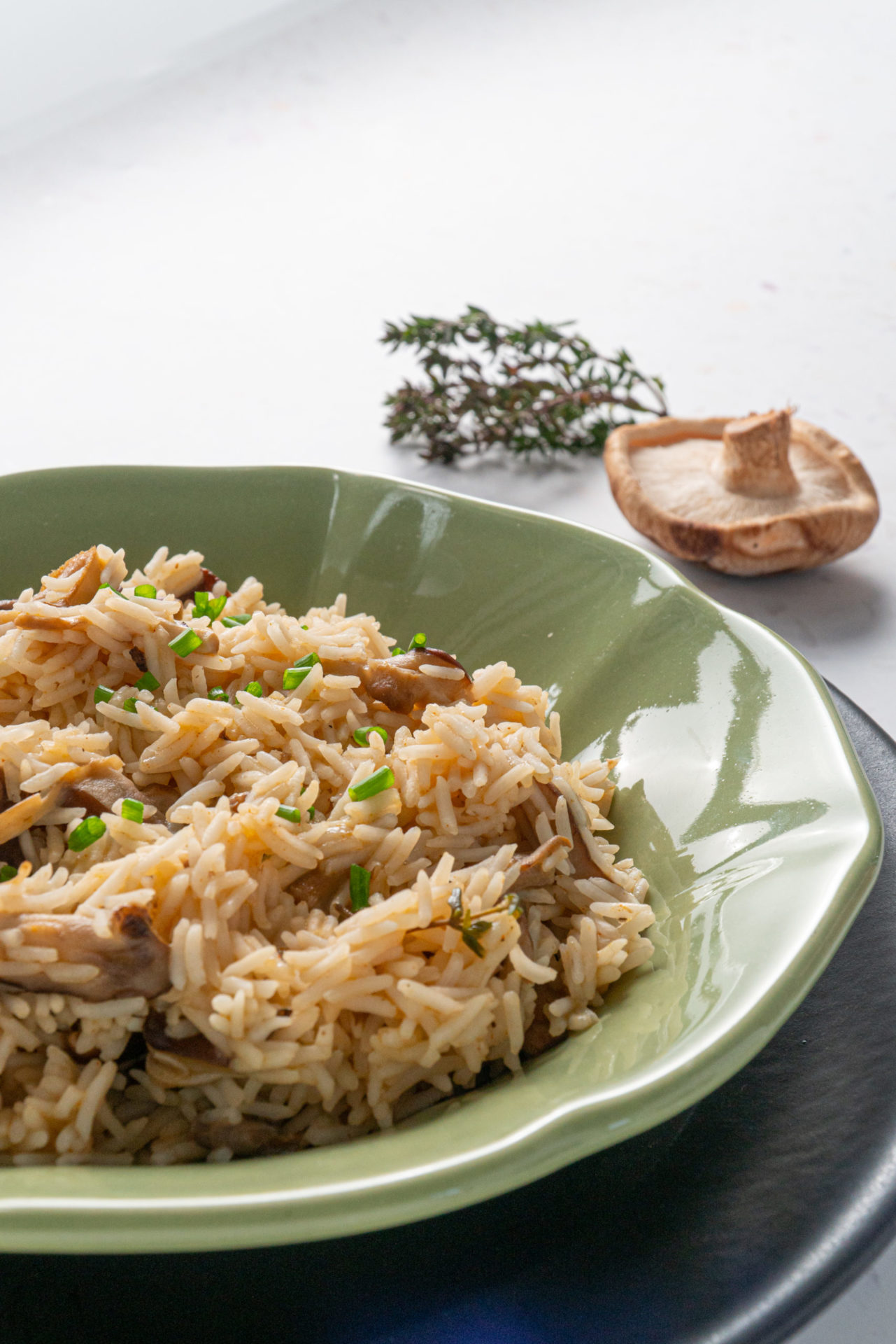 arroz caldoso de cogumelos da cigala