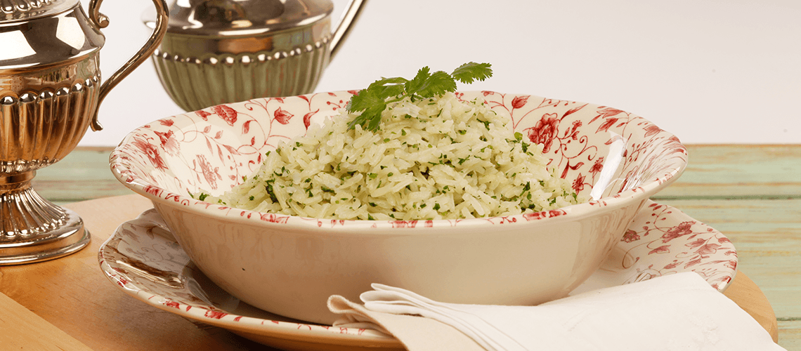 Arroz Agulha da Cigala com coentros