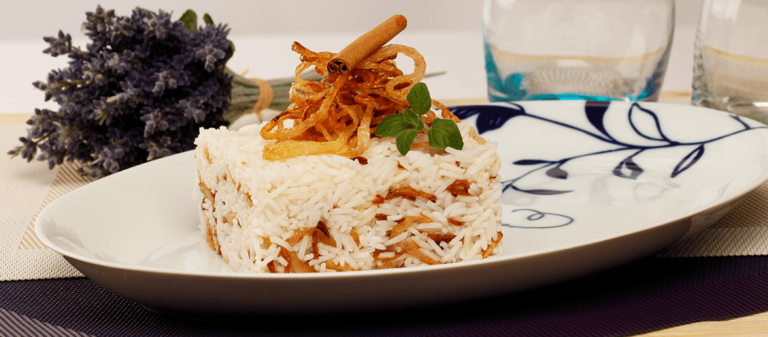 Foto de Arroz Dourado e Caramelizado