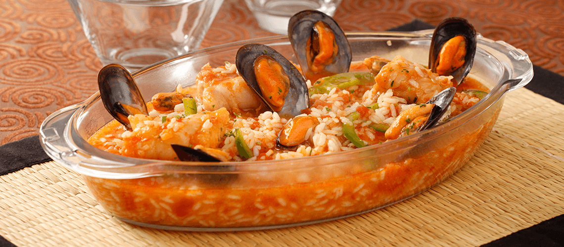 Arroz de Tamboril com Mexilhão