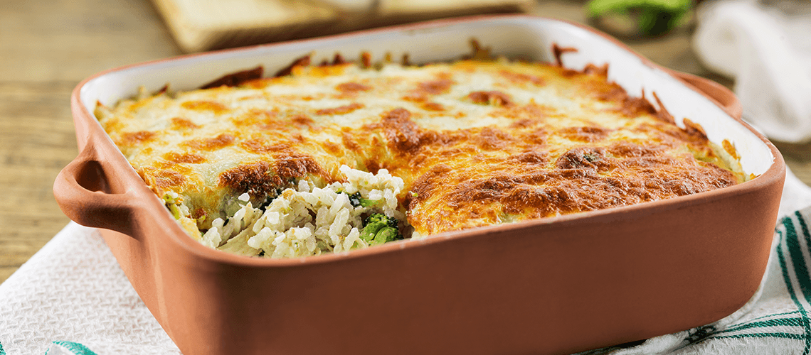 Arroz de Frango com Brócolos