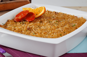 Arroz de Pato servido com laranja