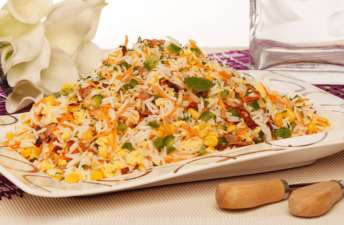 Arroz com Bacon da cigala