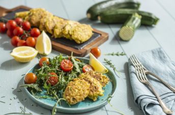 Pastéis de Arroz Cigala Basmati Brajma com curgete