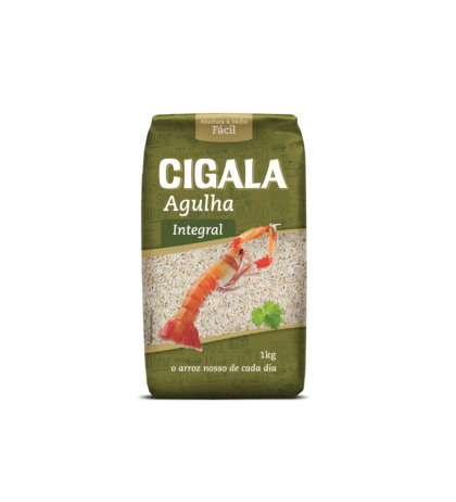 Pacote de Arroz Cigala Integral