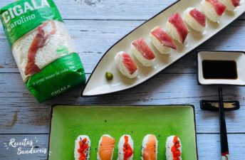 Nigiri com Arroz Carolino