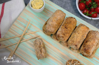 Croquetes arroz de pato