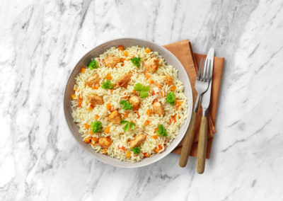 Arroz de Frango com Legumes