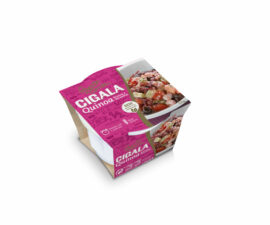 cigala pronto a comer quinoa branca e vermelha