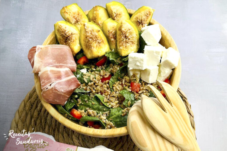 Foto de Salada de Figos e Presunto
