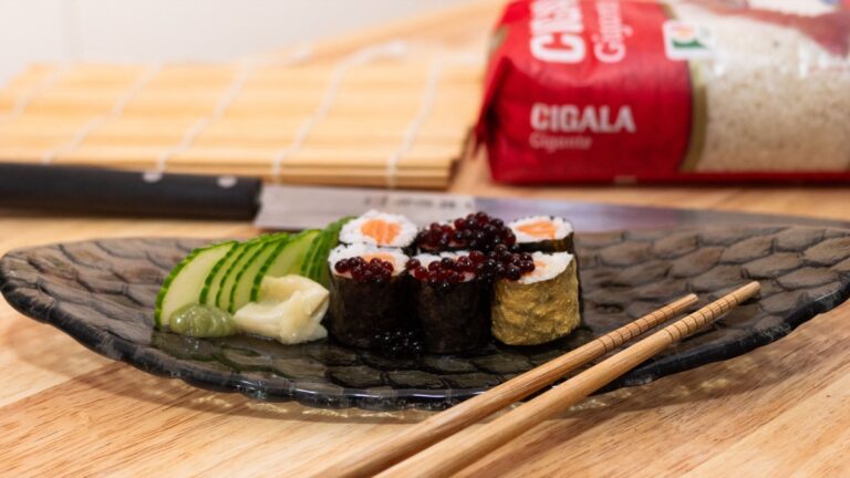 Foto de Receita de maki de salmão