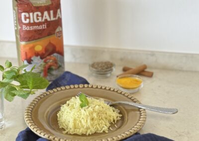 Receita de arroz indiano