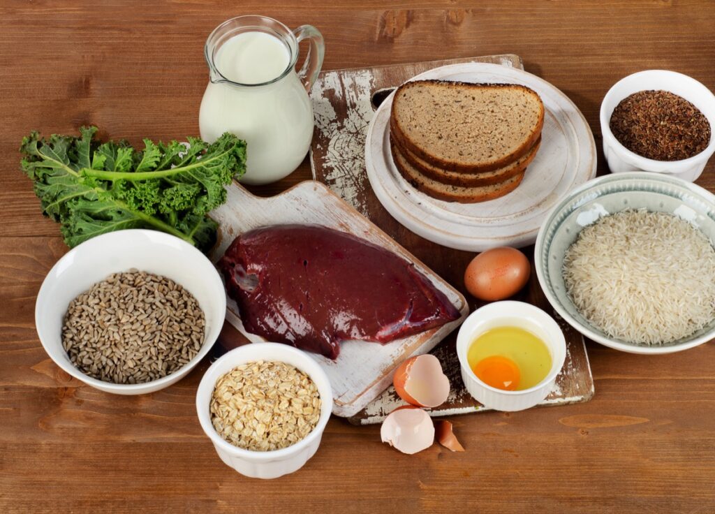 Alimentos com vitamina B: benefícios e fontes