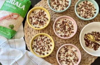 imagen receta Arroz doce com leite condensado e crocante de canela