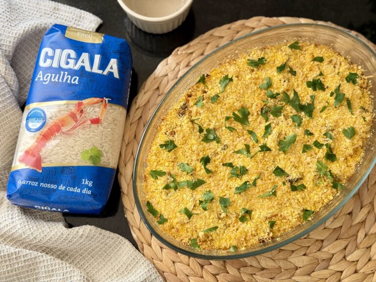 Foto de Receita de arroz cremoso de forno
