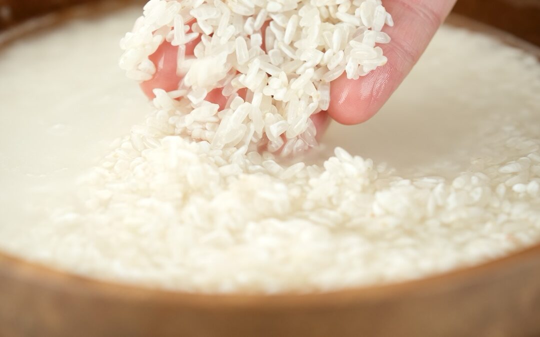 Não se deve lavar o arroz