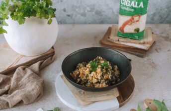 imagen receta Arroz de feijão verde: receita passo a passo