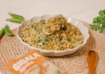Receita de galinhada tradicional