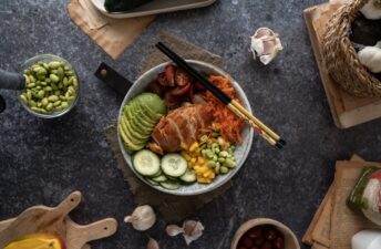 imagen receta Poke Bowl de Frango: uma delícia saudável e refrescante