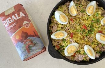 imagen receta Kedgeree: uma receita fácil de arroz com peixe e especiarias